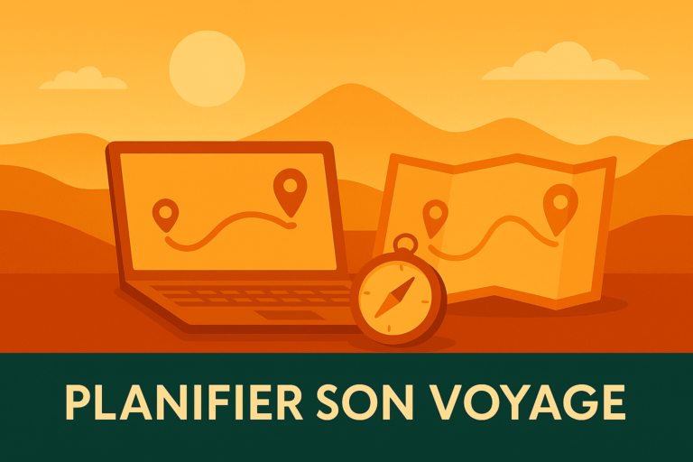 Comment je planifie mes voyages (sans stress)